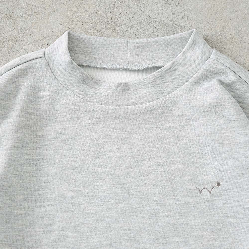 モックネックTシャツ(長袖)