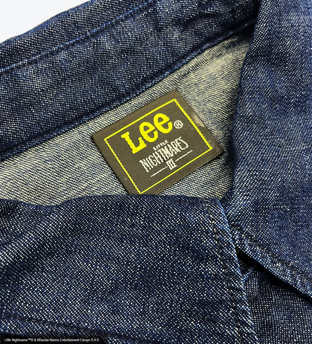 [LITTLE NIGHTMARES 3 × Lee] Long Denim Shirts