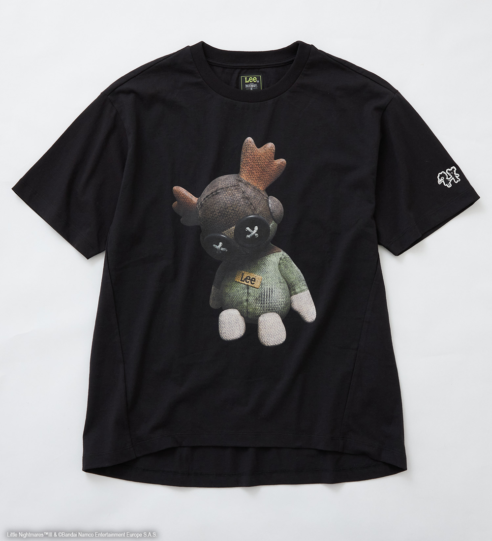 [LITTLE NIGHTMARES 3 × Lee] Print T shirts -ALONE doll-