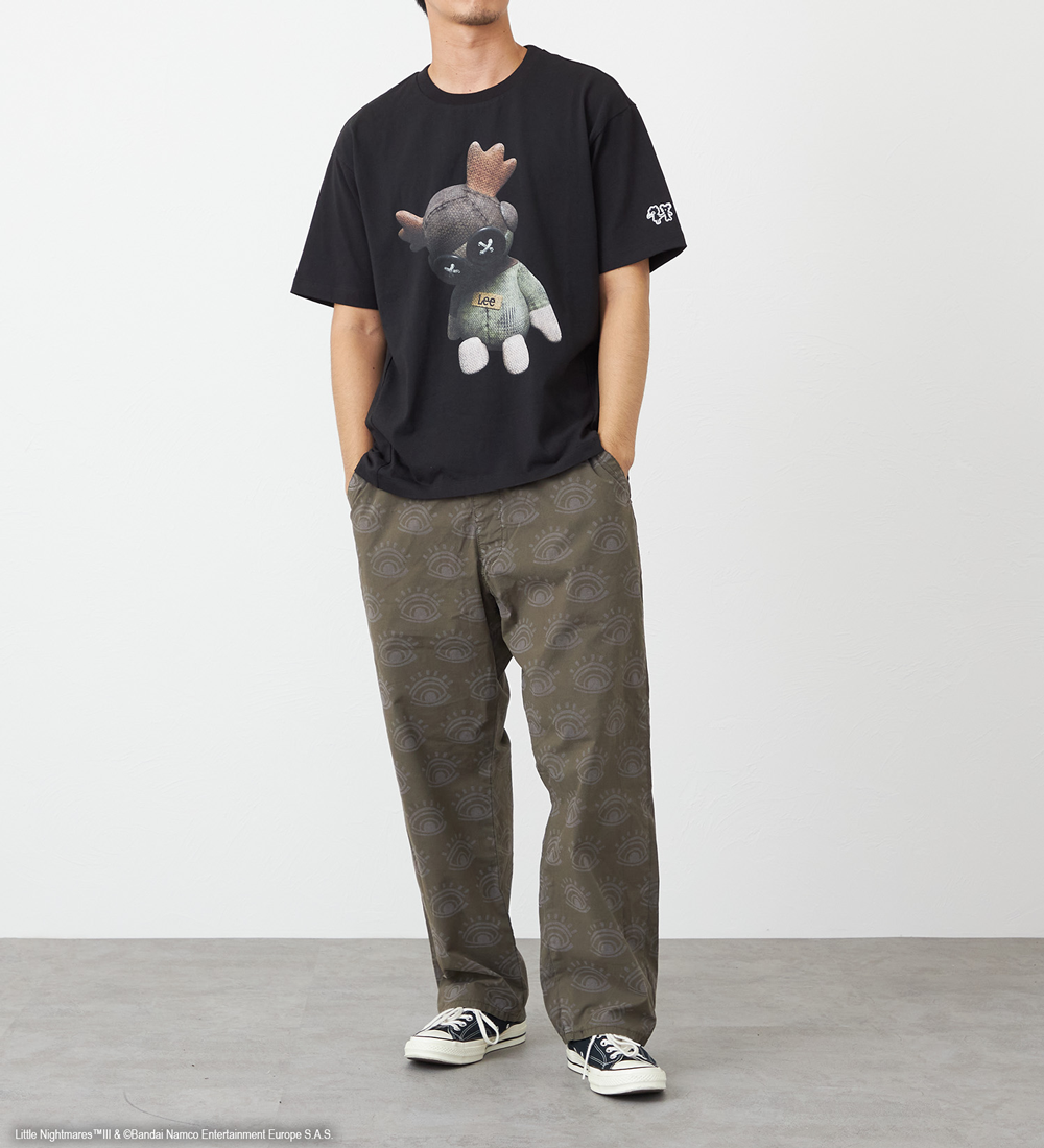 [LITTLE NIGHTMARES 3 × Lee] Print T shirts -ALONE doll-