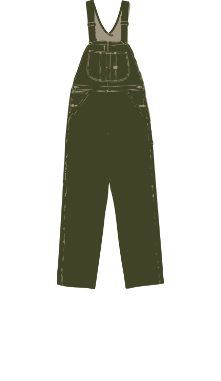 [LITTLE NIGHTMARES 3 × Lee] Overalls