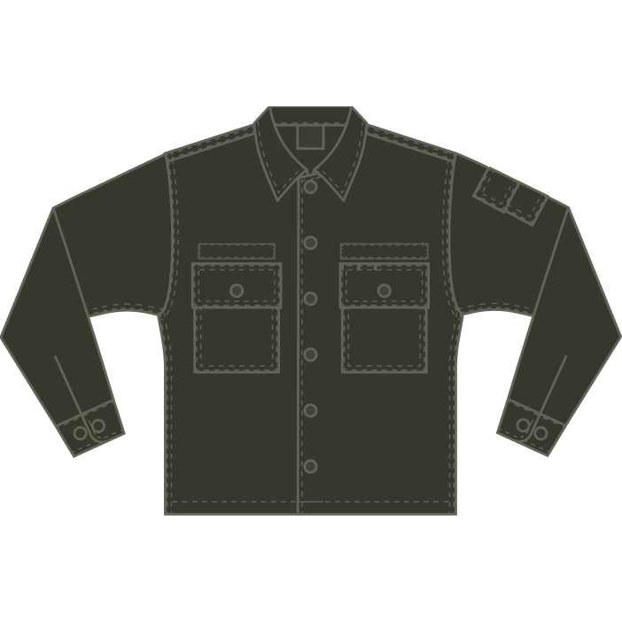 【METAL GEAR SOLID Δ × EDWIN】SHIRTS