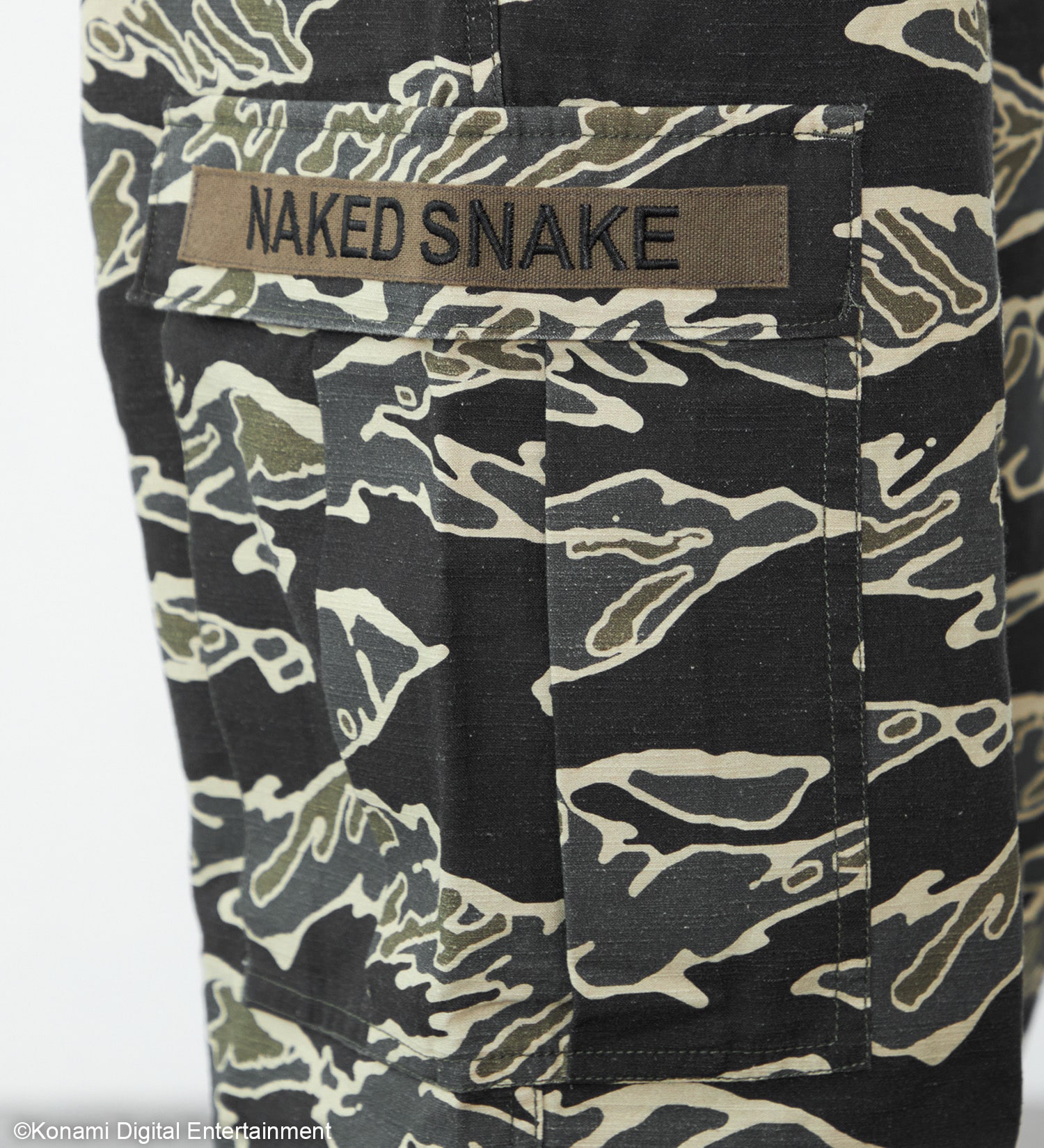 【METAL GEAR SOLID Δ × EDWIN】TIGER STRIPE CARGO PANTS